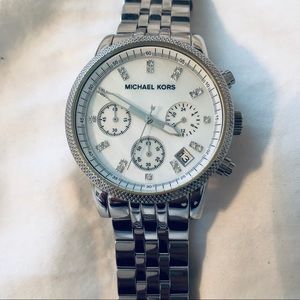 Michael Kors Mother of Pearl Ritz Watch